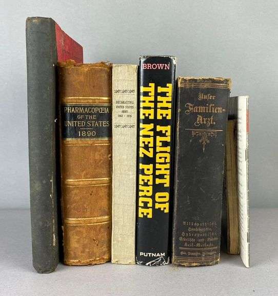 Group of Assorted Antique Books and More - Matthew Bullock Auctioneers