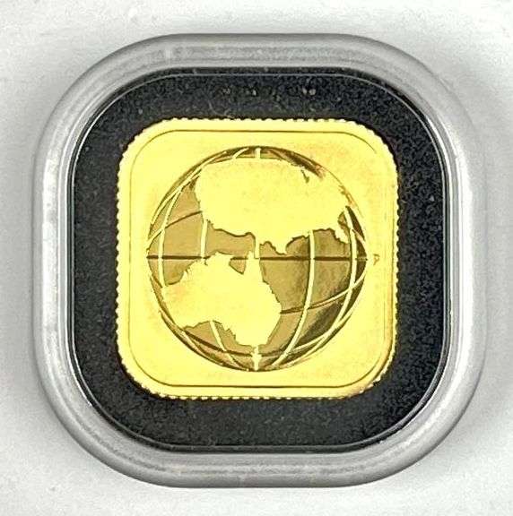 2016 Australia $15 Map 1/10 oz 9999 Gold Coin