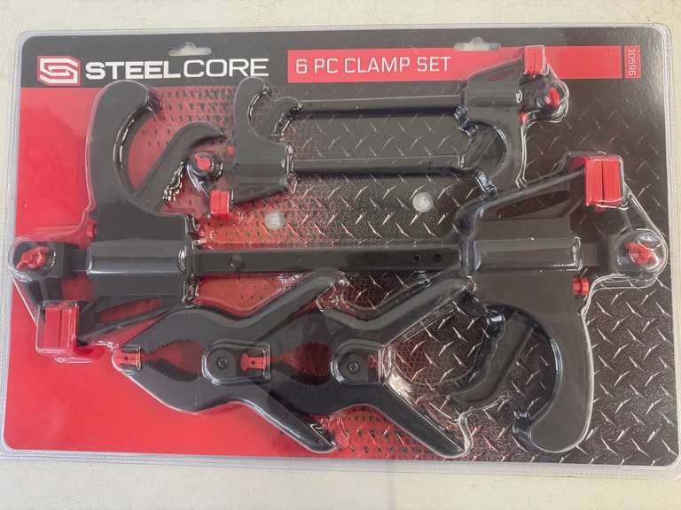 Unused 6 Pc Clamp Set