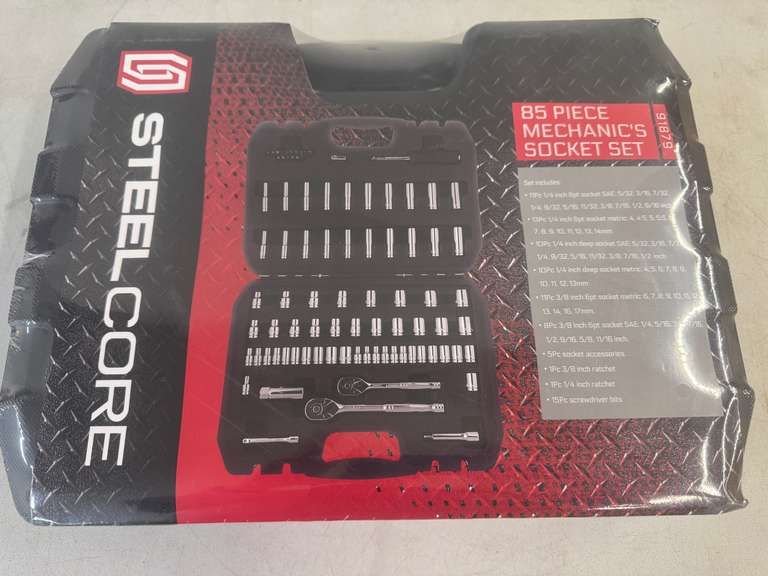 Unused 85 Pc Mechanics Tool Set