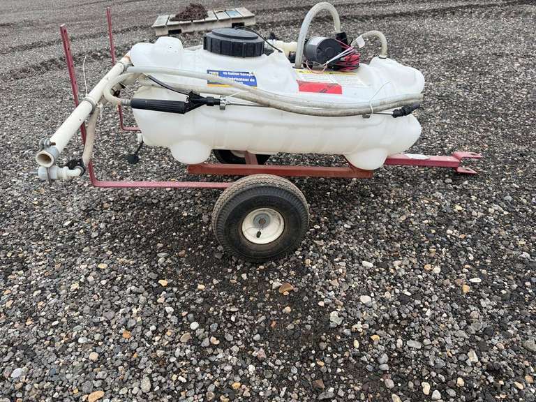 Power Fist 15 Gallon Pull Behind Sprayer