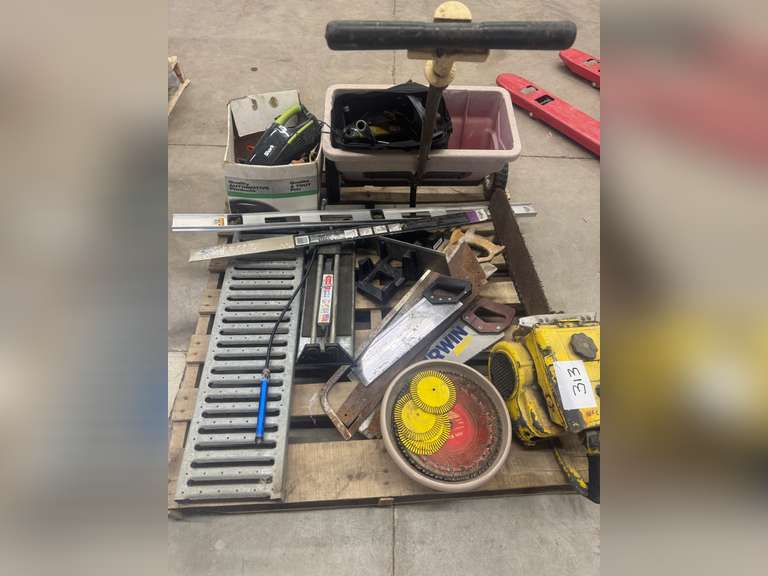 Pallet of Shop and Hardware