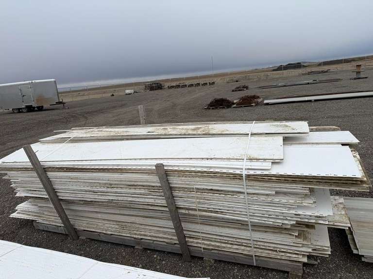 Pallet of Interlocking PVC Wall Panels