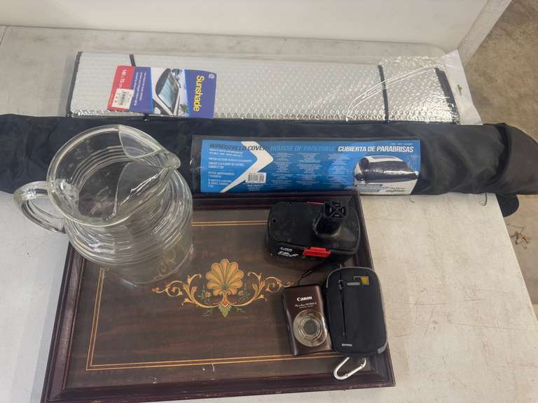 Windscreen Protectors, Battery, Tray, Camera,Jug
