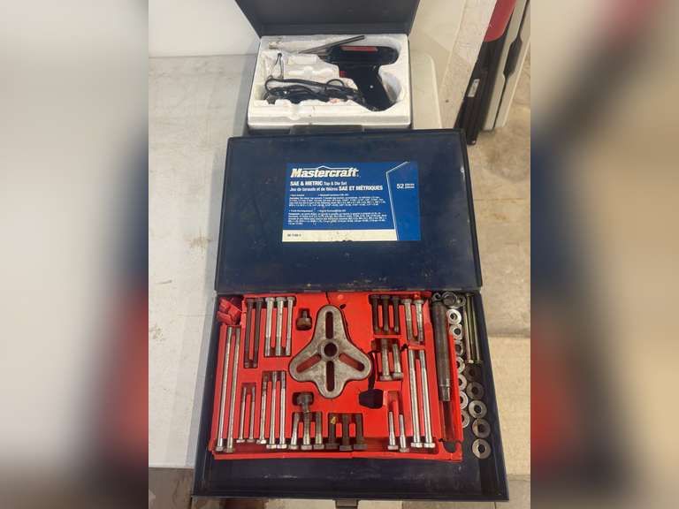 SAE & Metric Tap and Dies, and Soldering Gun