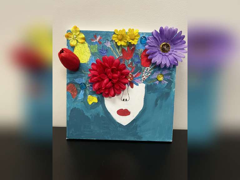 The Woman and the Flowers