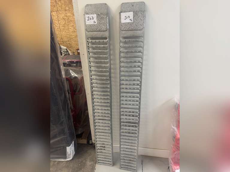 (2) Steel Load Ramps 75" x 9"