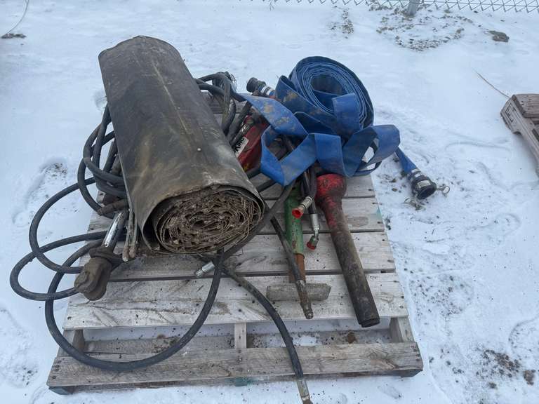 Hydraulic Cylinders & Hoses, PTO Shaft, Blue Layflat Hose, Canvas Belting