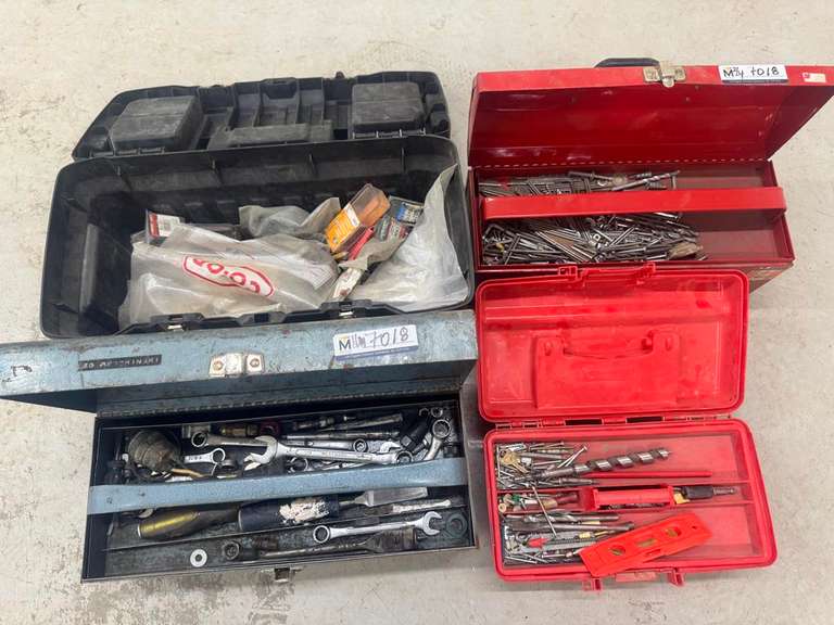 (4) Tool Kits, Tools and Supplies