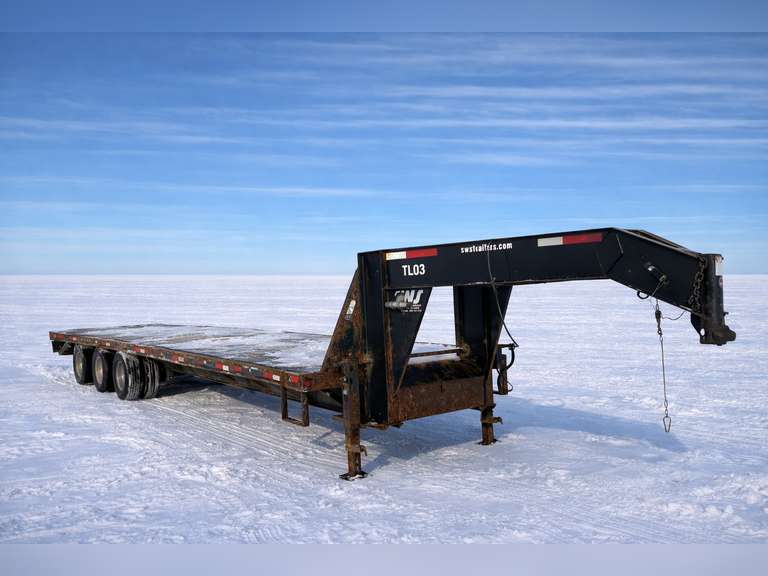 2018 ABU Trailers SWS Gooseneck Tri-Axle Trailer