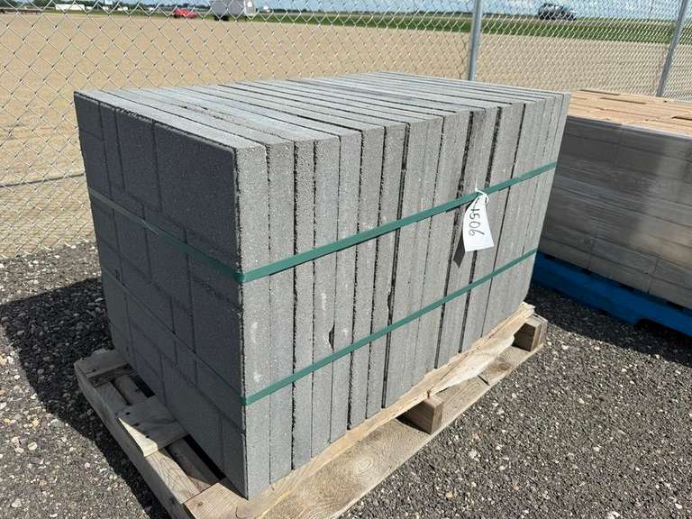 2' x 2' x 1 7/8" Paving Stone - Must Take 20 Times the Bid Price