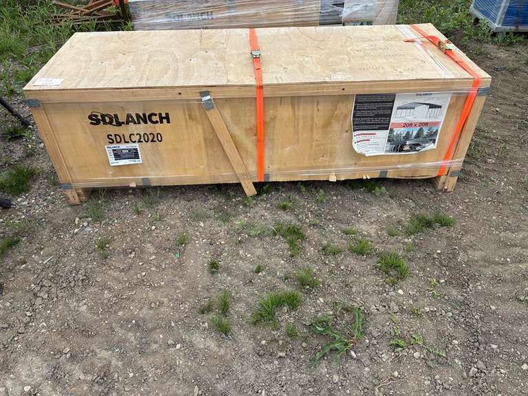 Unused SDLanch 20'x20' Car Port Model SDLC2020