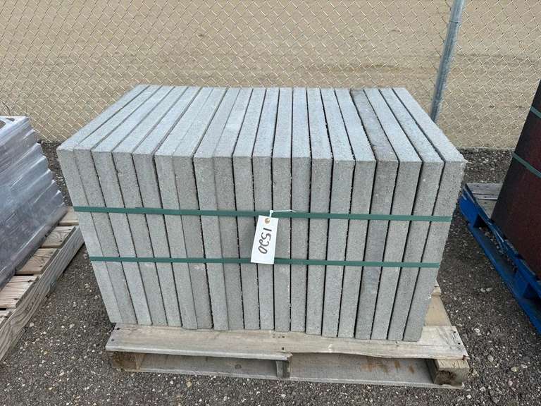 2' x 2' x 1 3/4" Paving Stone - Must Take 20 Times the Bid Price