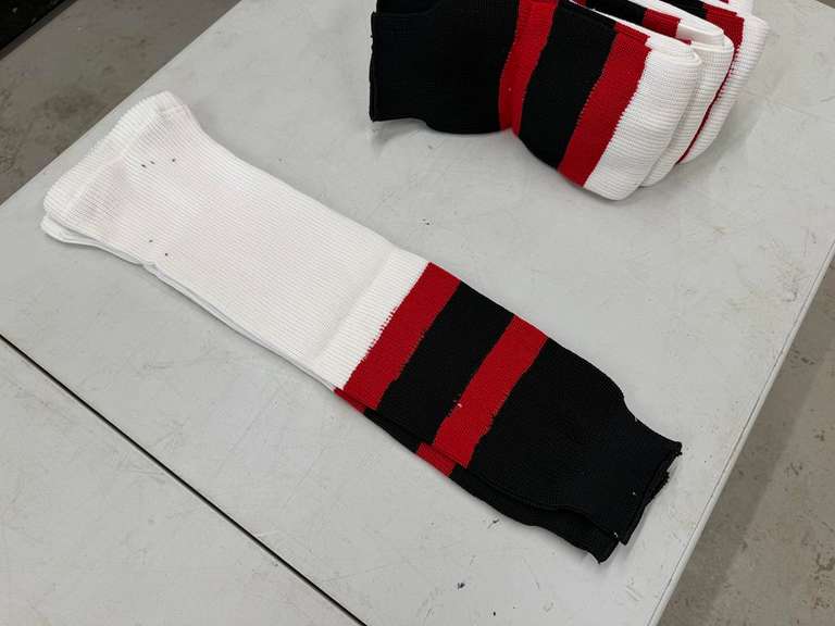 (6) 24" Length M Hockey Socks