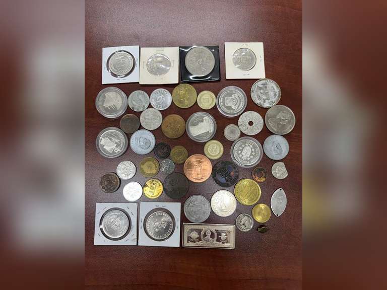 (46) Medallions and Tokens - Assorted