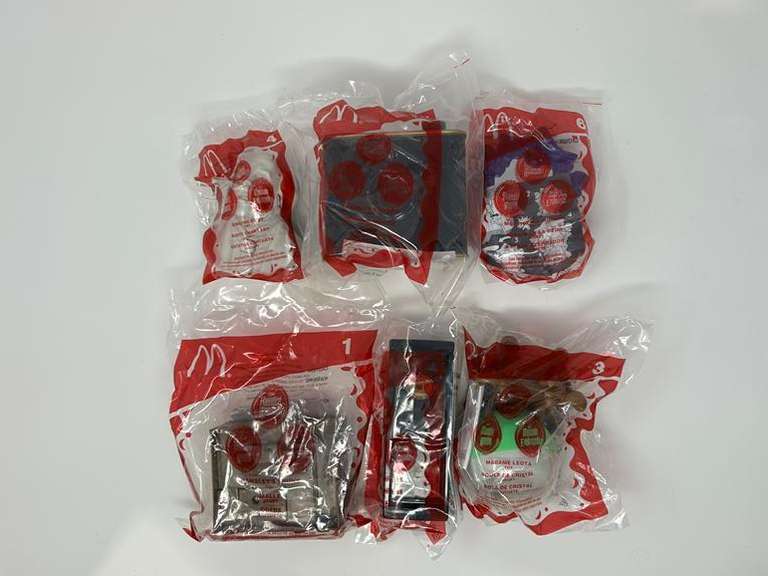 Set of (6) Haunted Mansion Happy Meal Toys
