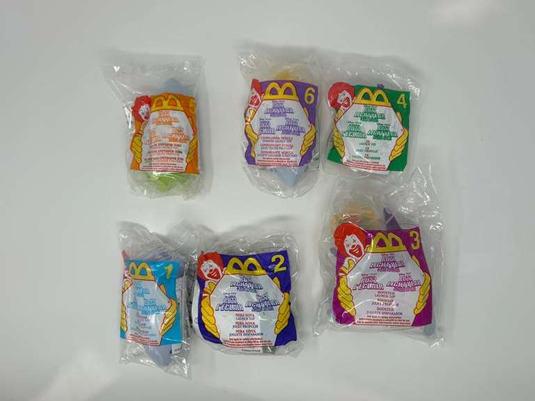 Set of (6) Buzz Lightyear Happy Meal Toys