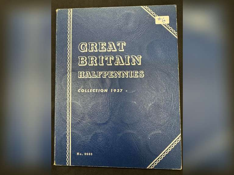 GB Half Pennies -Complete Set 1937 and Up