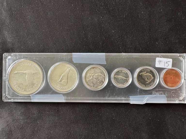 1967 Cdn UNC Coin Set