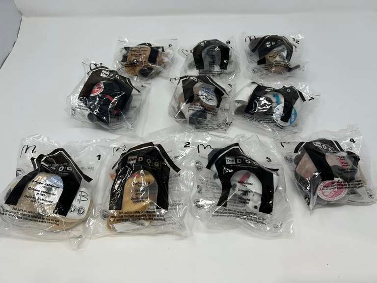 Set of (10) The DOG Happy Meal Toys