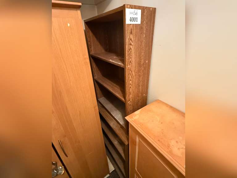 (2) Stacking Bookshelves (2 Different Sizes)