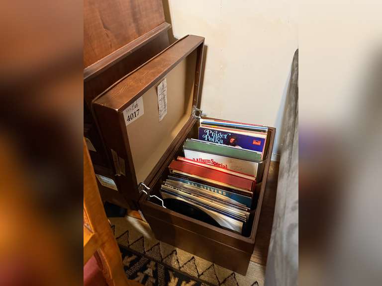 Leather Box Full of Records