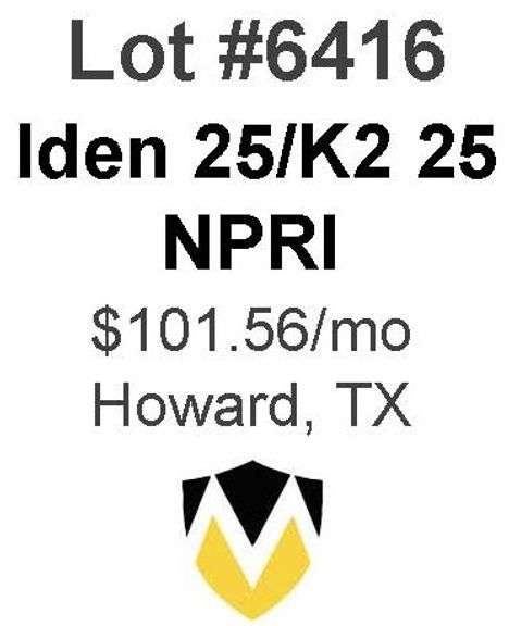 Iden 25/K2 25 NPRI