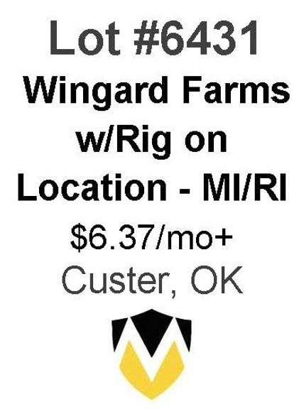 Wingard Farms 1HX w/RIG on Location Completing 2 New Wells