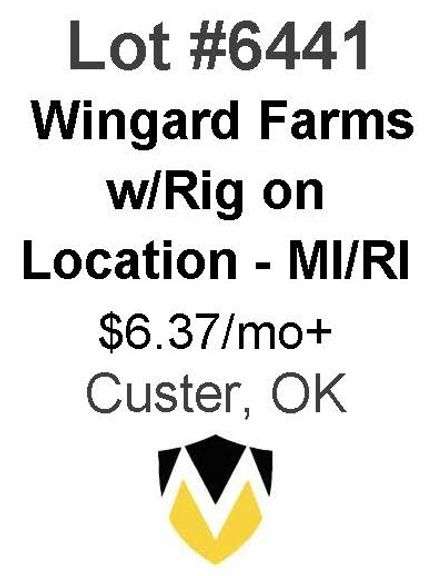 Wingard Farms 1HX w/RIG on Location Completing 2 New Wells