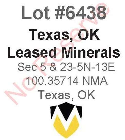 Texas, OK Leased Minerals Sec 5 & 23-5N-13E