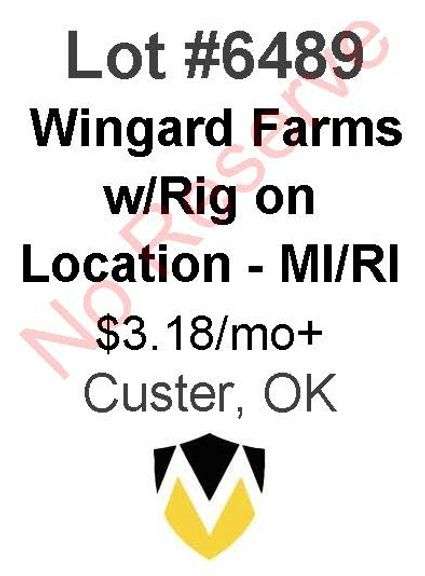 Wingard Farms 1HX w/RIG on Location Completing 2 New Wells (1/20th)