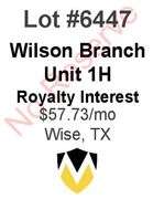 Wilson Branch Unit 1H