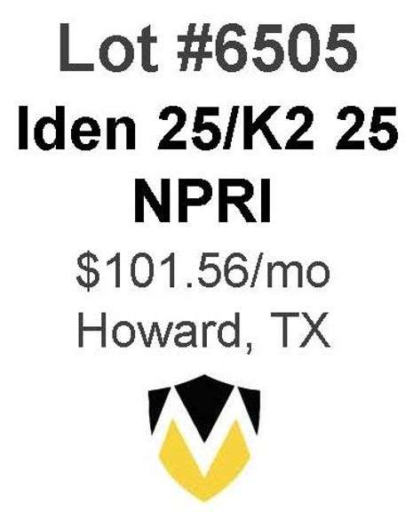 Iden 25/K2 25 NPRI