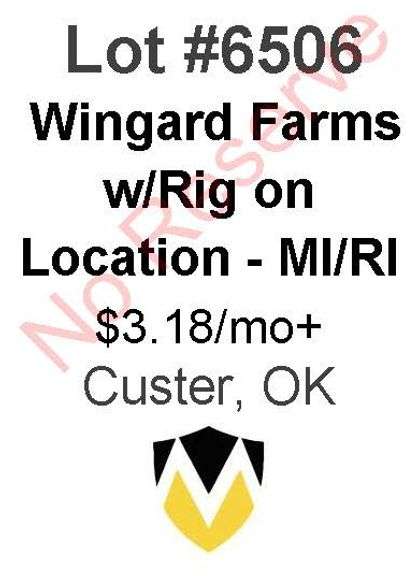 Wingard Farms 1HX w/RIG on Location Completing 2 New Wells (1/20th)