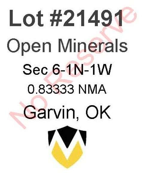 Garvin, OK Open Minerals