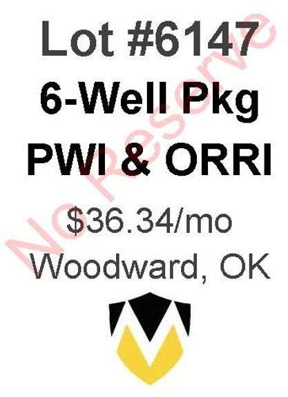 Woodward, OK PWI/ORRI Properties
