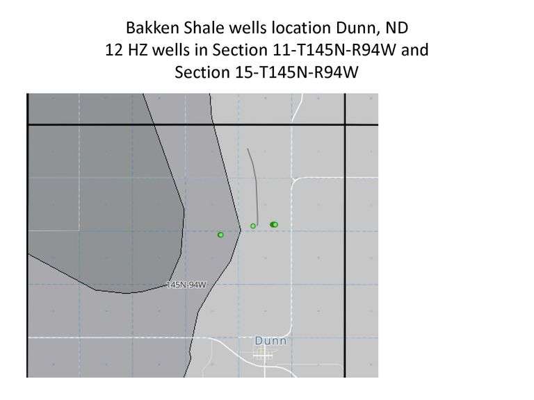 Bailey Field-Bakken Pool Wells