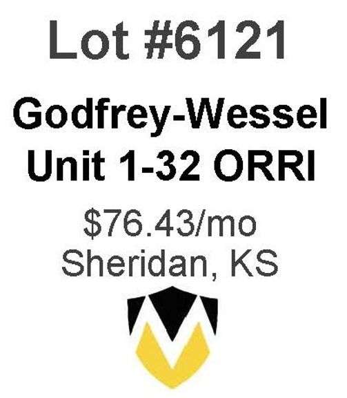 Godfrey-Wessel Unit 1-32 ORRI (x4.5 lots)