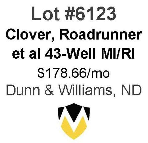 Clover, Roadrunner, et al 6-Property, 43-Well Package