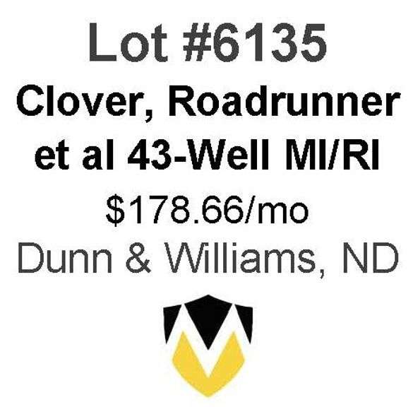 Clover, Roadrunner, et al 6-Property, 43-Well Package (60% of lot)