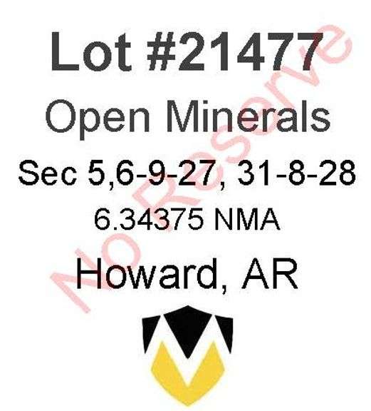 Howard, AR Open Minerals