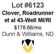 Clover, Roadrunner, et al 6-Property, 43-Well Package