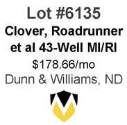 Clover, Roadrunner, et al 6-Property, 43-Well Package (60% of lot)