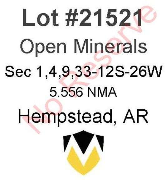 Hempstead, AR Open Minerals