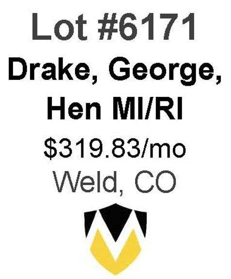 Drake, George, Hen 66-Well Package