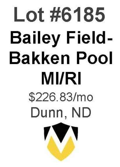 Bailey Field-Bakken Pool Wells