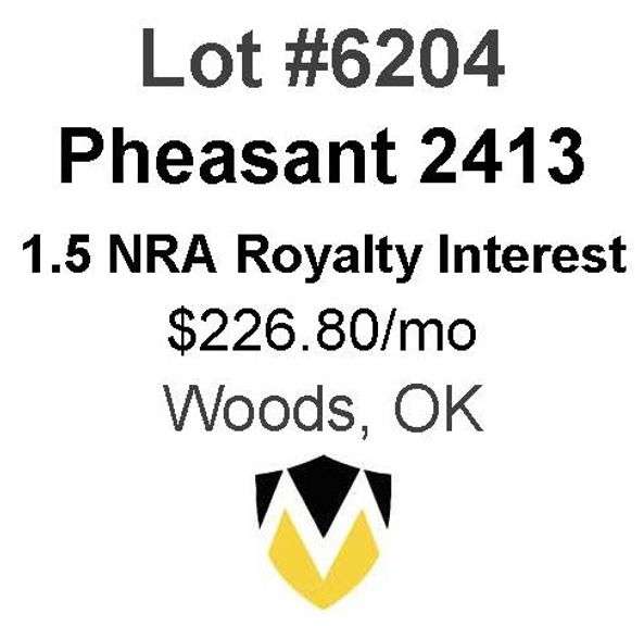 Pheasant 2413 1&2 - 1.5 NRA