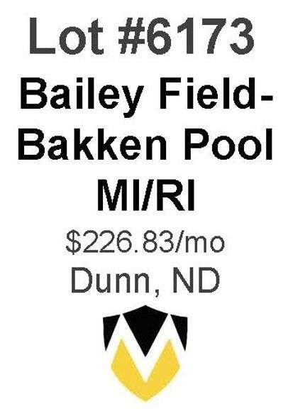 Bailey Field-Bakken Pool Wells