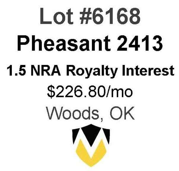 Pheasant 2413 1&2 - 1.5 NRA (Woods, OK)