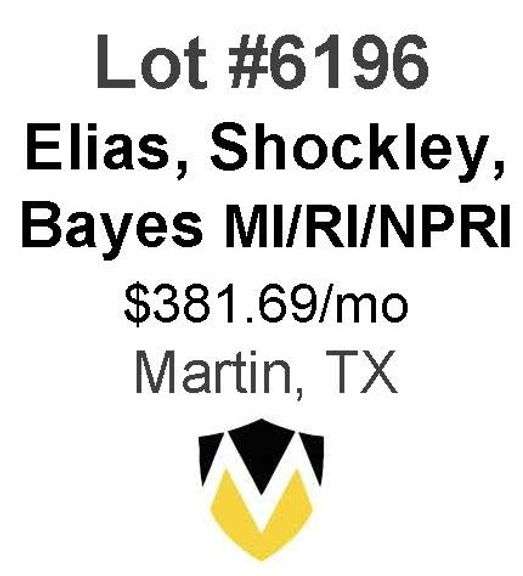 Elias, Shockley, Bayes, et al